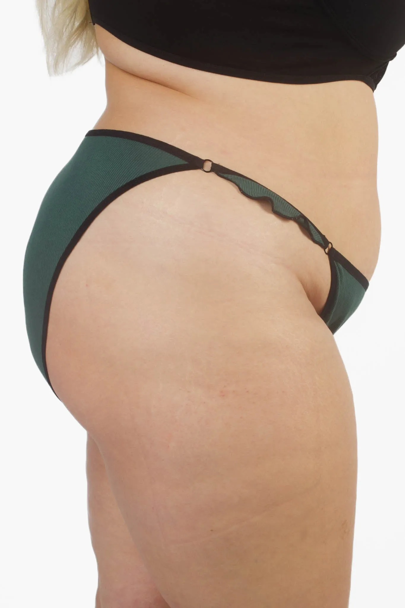 AiraModal Evergreen Ruffle Brief