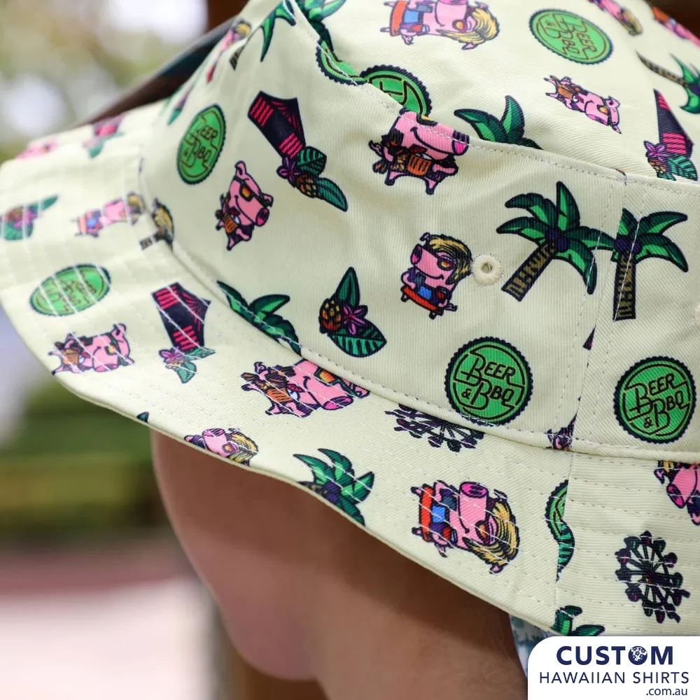 Beer & BBQ Festival - Custom Bucket Hats