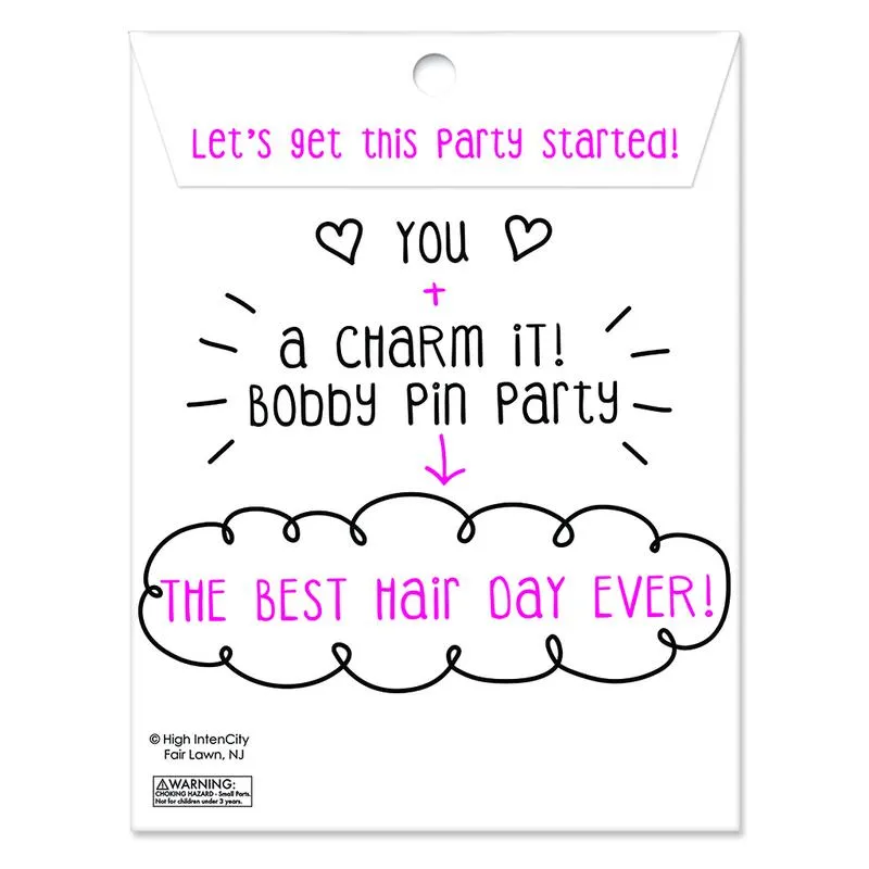 Charm It Bobby Pin Party Set Emoji
