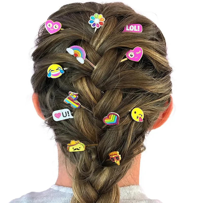 Charm It Bobby Pin Party Set Emoji