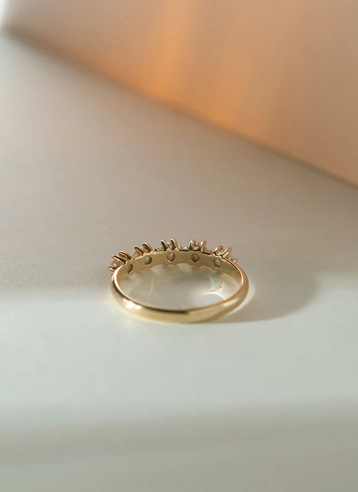 Fallon pearl ring 14k gold