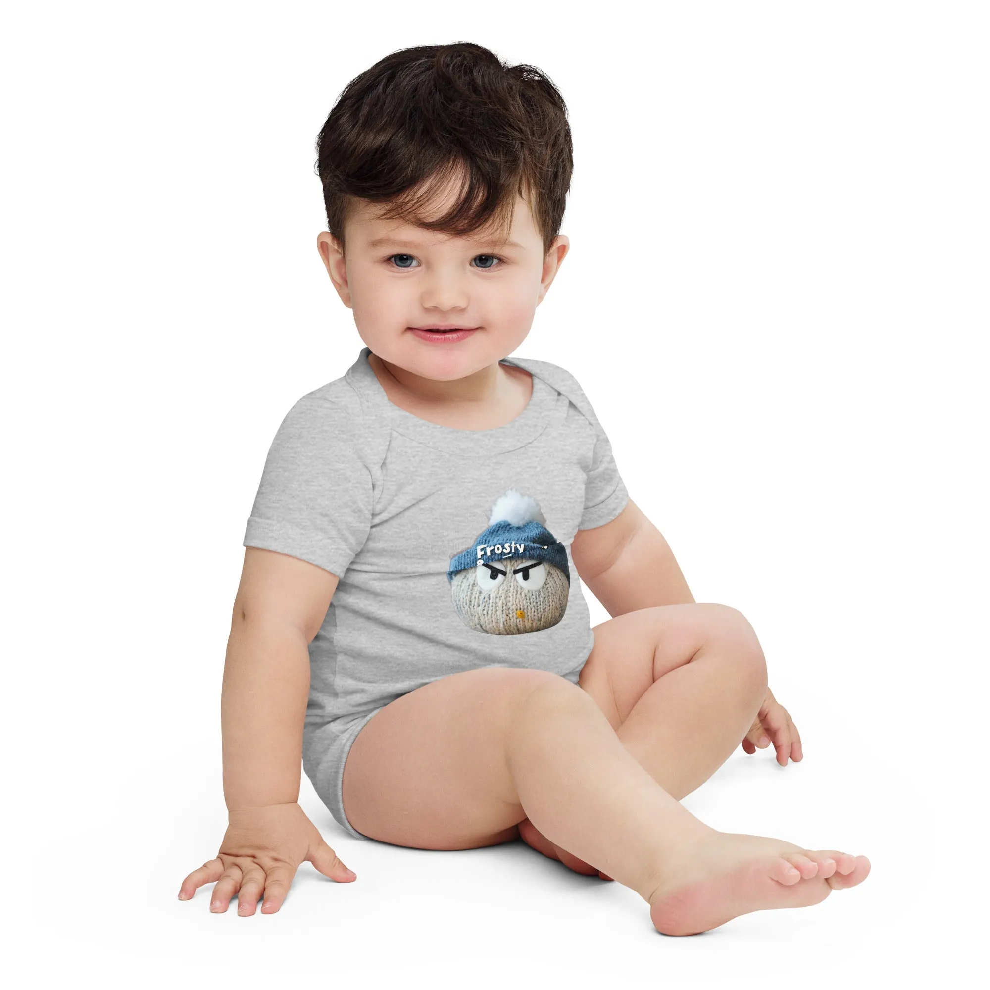 Frosty & Fabulous Baby short sleeve one piece