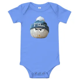 Frosty & Fabulous Baby short sleeve one piece