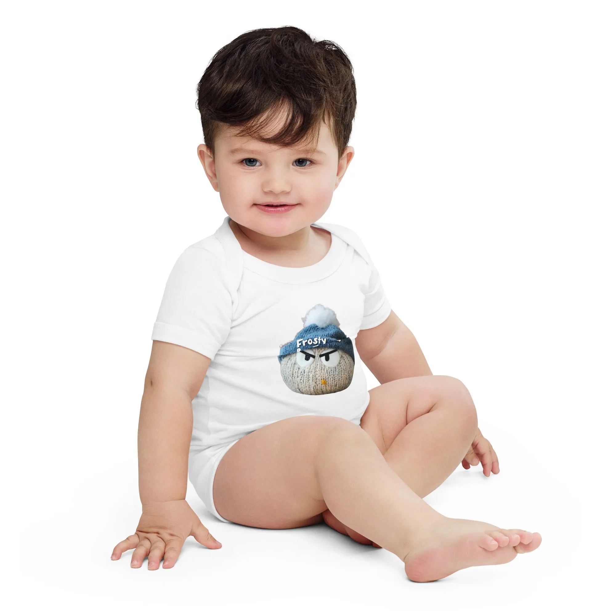 Frosty & Fabulous Baby short sleeve one piece