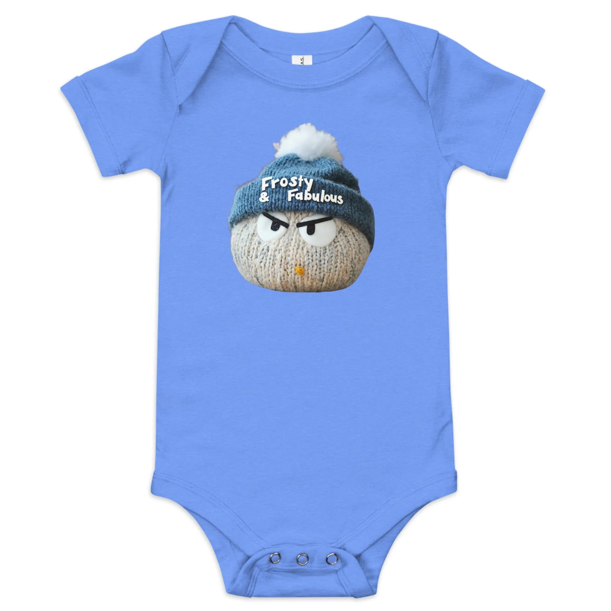 Frosty & Fabulous Baby short sleeve one piece