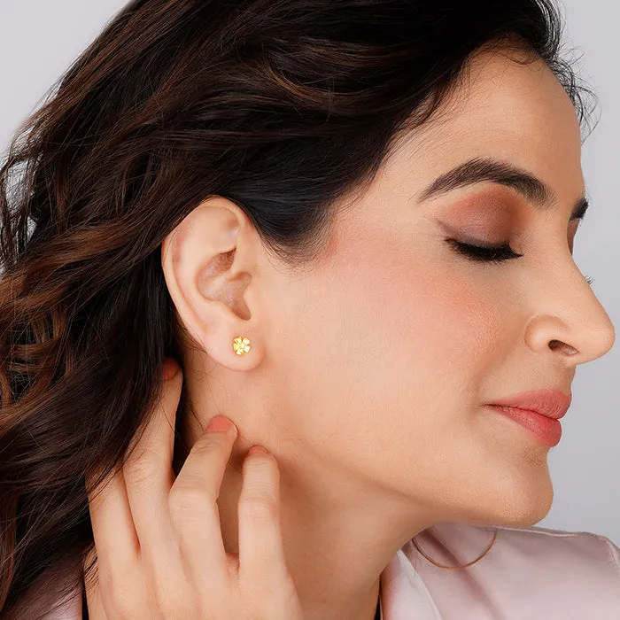Golden Florally Yours Earrings