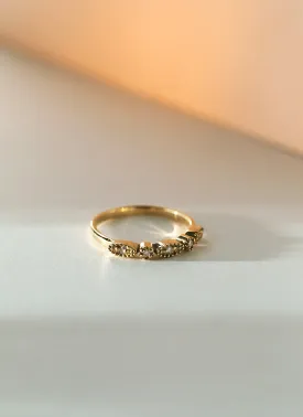 Loki diamond ring 14k gold