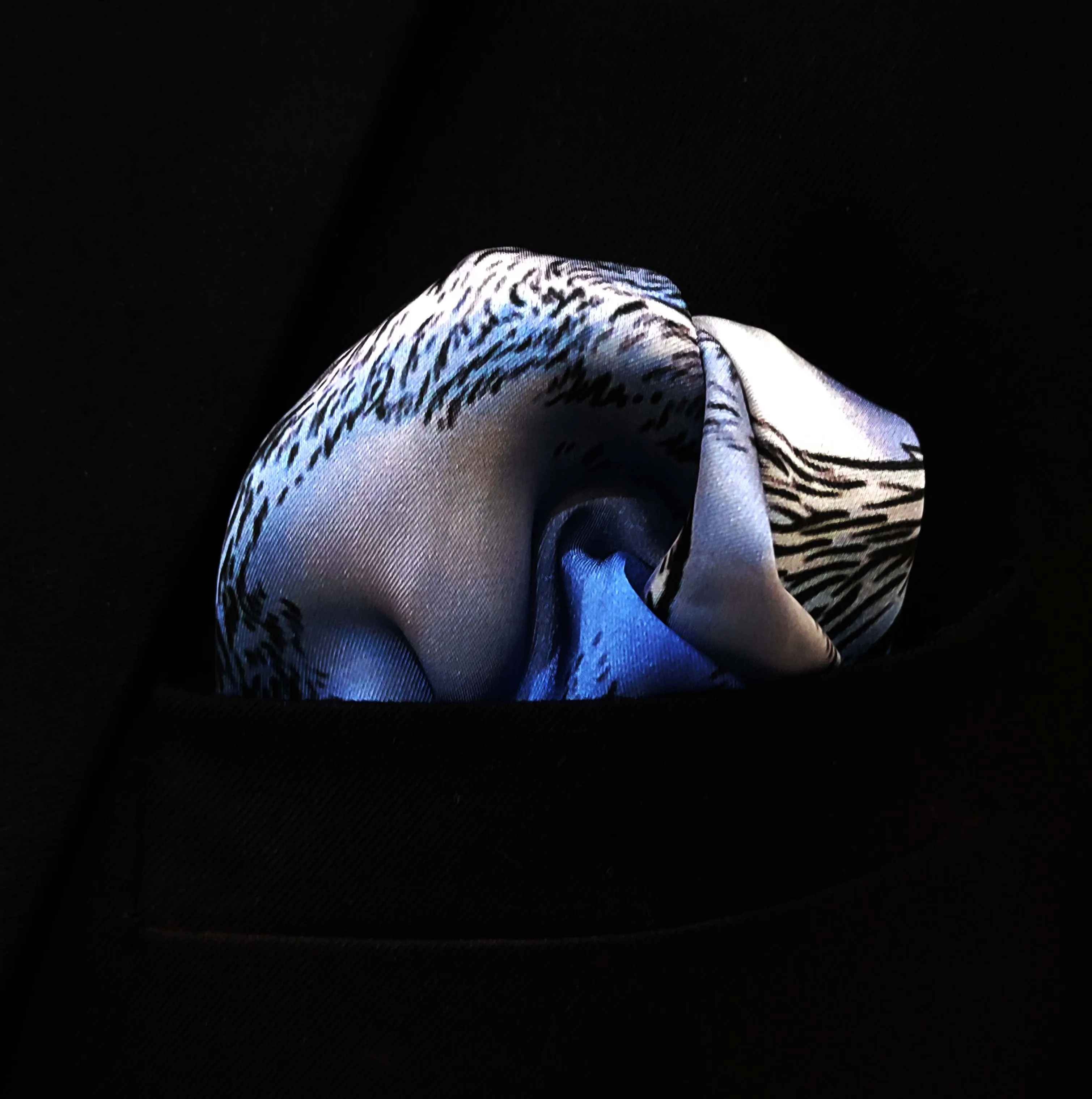Markhor - silk pocket squares