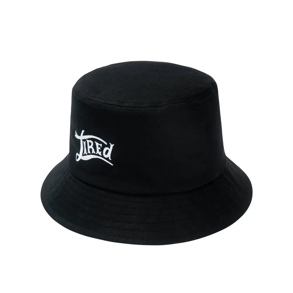TIRED DIRTY MARTINI WASHED BUCKET CAP // DUSTY BLACK